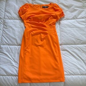 Orange Karl Lagerfeld Mini Dress